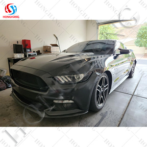 Chaoshenghang, piezas de repuesto para automóviles, persianas de ventana lateral, fibra de carbono, espejo Mustang <span class=keywords><strong>Corver</strong></span> para accesorios Mustang 15-21 - Product Image 2