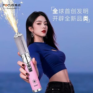 Encendedor de Chispa Portátil Recargable Focus, Resistente al Viento, para Acampar al Aire Libre, Bodas y Propuestas de Matrimonio - Product Image 4