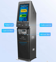 Kiosque ATM HET ATM 2150 à écran tactile vertical pour le retrait de billets, distributeur automatique de billets à prix d'usine