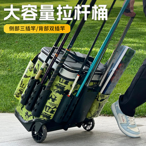 Fishing Haha Fishing <b>Trolley</b> Case Hard Lid Large Reel <b>Box</b> Portable Outdoor Use - Product Image 4