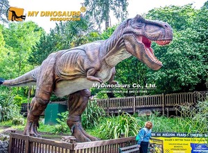 Benim Dino gerçekçi yaşam boyutu Animatronic dinozor t-rex kükreyen ses ile - Product Image 5