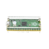 Caja acrílica transparente para Raspberry Pi Pico, carcasa protectora con soporte fijo para placa de desarrollo