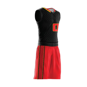 Ensemble de maillot et short de basket-ball unisexe grande taille pour l'été, respirant, anti-UV, en polyester, vêtements de sport - Product Image 5