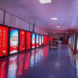 Al Aire Libre Wifi 4G 5G lámpara poste pantalla carretera luz publicidad señalización Digital poste de luz pantalla LED inteligente poste de luz P3.33 P3.8 - Product Image 3