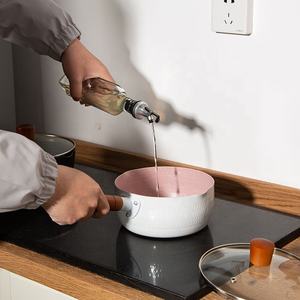 Gloway 500ml -20 ~ 150 bec verseur de doigt de température récipient de stockage de Sauce de soja de vinaigre bouteille distributrice d'huile d'<span class=keywords><strong>olive</strong></span> en verre de cuisine - Product Image 5