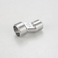 Adaptateur coudé en acier inoxydable 304 pour robinet de douche, pulvérisateur à main, mitigeur triple, durable et résistant à la corrosion