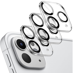 ฟิล์มกระจกกันรอยเลนส์กล้องแบบเต็มจอสำหรับ iPhone 17 16 15 14 Pro Max พร้อมวงแหวนกันรอยแบบซิลค์สกรีนในตัว ความคมชัดสูง ป้องกันรอยขีดข่วน - Product Image 1
