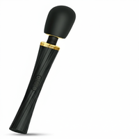 5 Modi 3 Geschwindigkeiten Leiser Wasserdichter Wiederaufladbarer Klitoris-Stimulator Massage-Stab Vibrator für Frauen