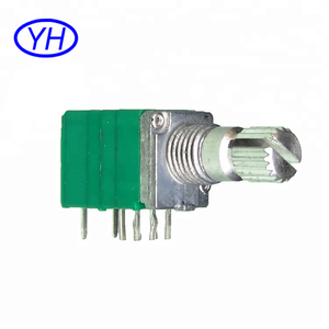 <span class=keywords><strong>Film</strong></span> <span class=keywords><strong>De</strong></span> Carbone personnalisé 3 <span class=keywords><strong>gangs</strong></span> 8 broches 9mm gradateur potentiomètre rotatif avec interrupteur marche/arrêt - Product Image 1