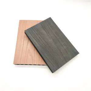 गर्म बिक्री आउटडोर लकड़ी के फर्श संरचना निविड़ अंधकार प्लास्टिक समग्र डब्ल्यूपीसी अलंकार डेक समग्र बोर्ड