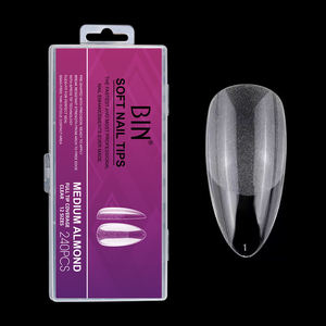 BIN – <span class=keywords><strong>faux</strong></span>-<span class=keywords><strong>ongles</strong></span> français en acrylique, pointes artificielles, demi-pointes, ballerine, Gel UV naturel, pointe de manucure pour Nail Art, 240 pièces - Product Image 5