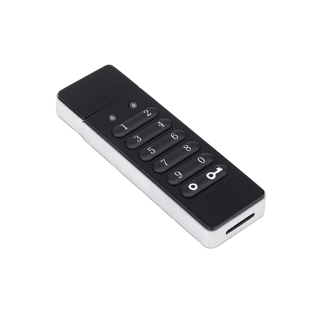 Physical Password Encrypted USB Flash Drive Keypad Lock 16GB 32GB 64GB 128GB USB 2.0 Metal Secure Data Storage for Laptop TV