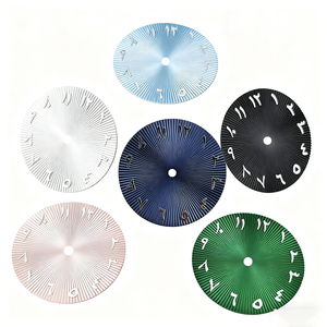 Pièces de montre en métal avec cadran de 29mm, chiffres arabes, motif vertical, <span class=keywords><strong>mouvement</strong></span> <span class=keywords><strong>automatique</strong></span> japonais NH35 Miyota8215, accessoires - Product Image 6