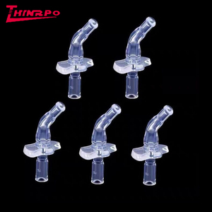 Çocuk su şişesi aksesuarları için özelleştirilmiş LSR temizle silikon tüp genel gıda sınıfı silikon emme memesi - Product Image 3