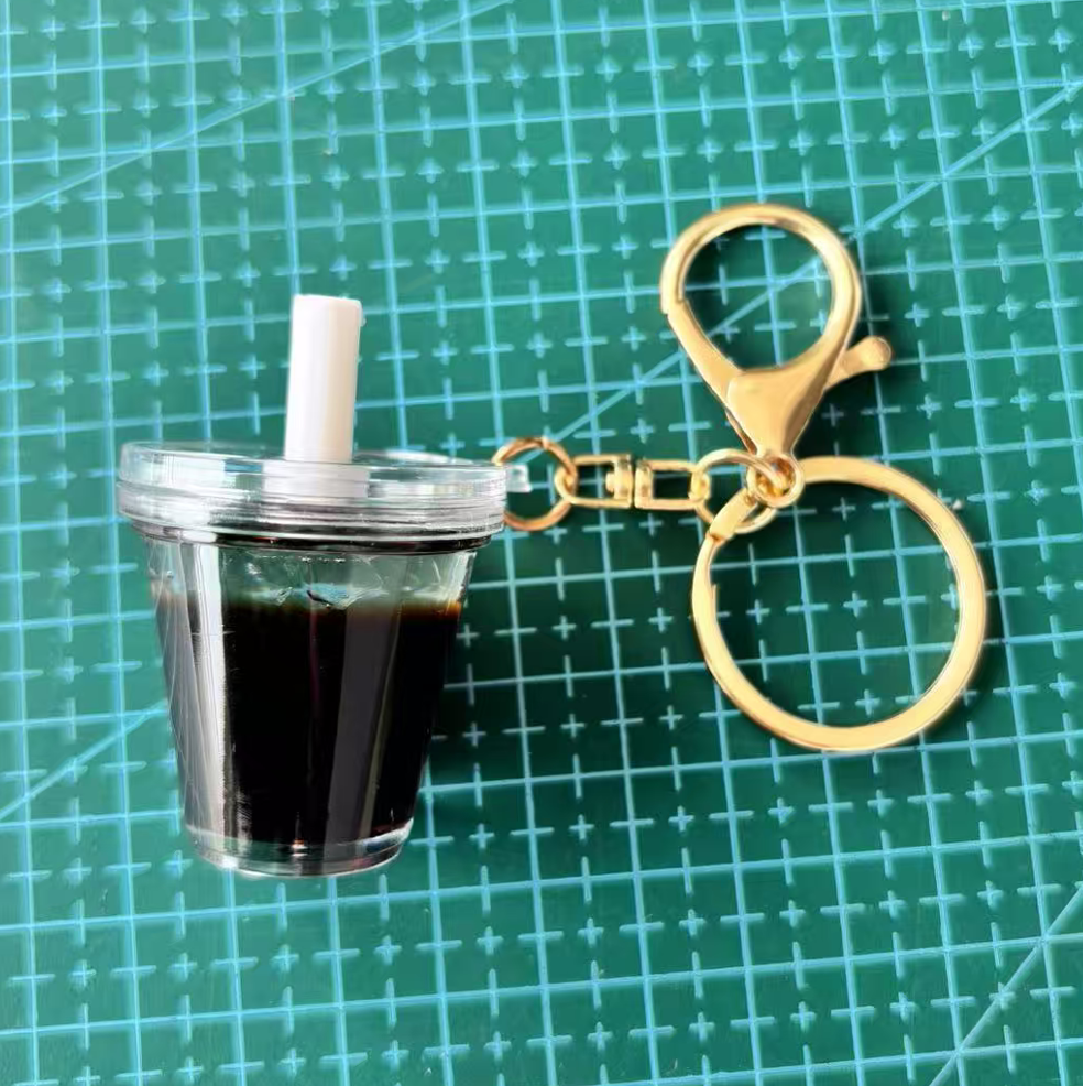 Iced Americano(Flat Lid)Keychain