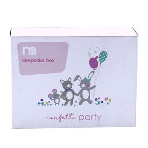 Custom Paper Cardboard Photo Storage Boxes Baby Shoe Packaging Box with PVC clear <b>Window</b> - Product Image 3