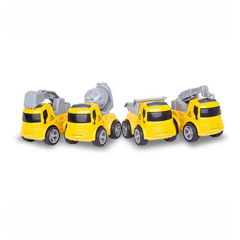 Детская игрушка, милый мини инерционный инженерный грузовик, литый под давлением автомобиль