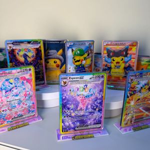 Nouveau support de carte PTCG holographique <span class=keywords><strong>arc</strong></span>-<span class=keywords><strong>en</strong></span>-<span class=keywords><strong>ciel</strong></span>, impression haute définition, collection cadeau - Product Image 1
