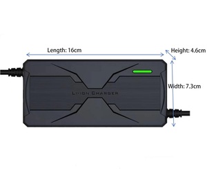 Caricabatteria per scooter elettrico al litio <span class=keywords><strong>da</strong></span> 60 <span class=keywords><strong>volt</strong></span> con certificazione 60 v2a universale e caricabatterie per bici - Product Image 3
