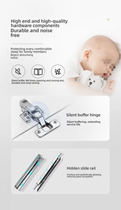 Ensemble de meuble-lavabo double moderne avec miroir LED, armoire haute de salle de bain, grand rangement, unité sur pied - Product Image 5