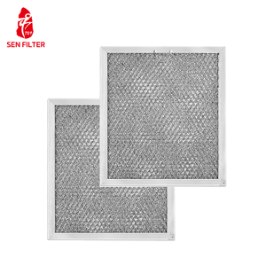 Tùy chỉnh phổ thép không gỉ phạm vi mui xe mỡ nhà bếp thay thế bộ lọc không khí khung nhôm vách ngăn hộ gia đình sử dụng - Product Image 4