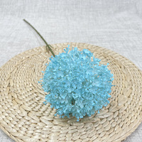 Bunga Hydrangea Artificial Hot Sale untuk Dekorasi Pernikahan, Wisuda, dan Meja Ruang Tamu, Ukuran 73cm, Bahan Plastik