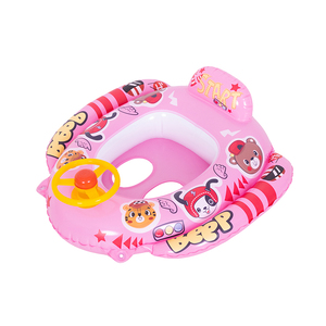 Gonfiabile Baby Swim <span class=keywords><strong>Ring</strong></span> Float Pink Blow up Water nuoto seggiolini - Product Image 1