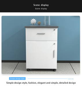 Assembled <strong>Drawer</strong> Mobile File Cabinet Wooden File Cabinet <strong>Drawer</strong> with Lock Desk <strong>Drawer</strong> - Product Image 5