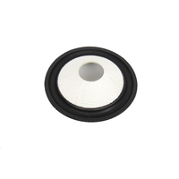 Cono de altavoz de cono de aluminio de alta calidad, piezas de altavoz