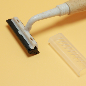 Xách Tay Twin Blade Thép Không Gỉ Của Nhãn Hiệu Râu Mặt Máy Cạo Râu Với Tre Xử Lý Cho Nam Giới - Product Image 1