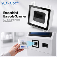 Módulo Escáner de Código de Barras 2D Integrado OEM, Lector de Códigos QR CMOS, Motor de Escaneo USB TTL para Terminales de Autoservicio