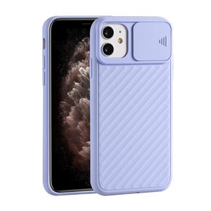 Funda protectora antideslizante mate esmerilada de TPU suave para teléfono móvil <span class=keywords><strong>con</strong></span> Push Win para iPhone X 11 12 13 14 15 16 17 Pro Max Plus - Product Image 5