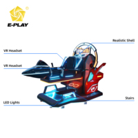 Simulador de Vuelo Eplay VR 2026, Nuevo Simulador de Cabina de Piloto para Enseñanza y Entrenamiento, Máquina de Juego 5D con Movimiento