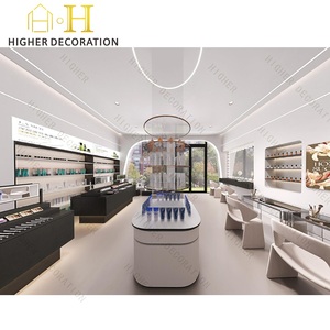 Meubles de présentation pour supermarché de cosmétiques de grande taille, style technologique futuriste, pour maquillage, vitrine de présentation de maquillage - Product Image 5