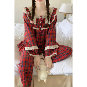 Vestido largo informal de lino con cuello cuadrado estilo princesa dulce de invierno para <span class=keywords><strong>mujer</strong></span> Kz - Product Image 5