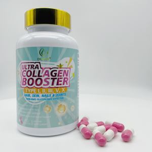 Integratore Premium di Peptidi di Collagene Idrolizzato con Acido Ialuronico e Vitamine per la Salute di Capelli, Pelle, Unghie e Articolazioni in Capsule - Product Image 2