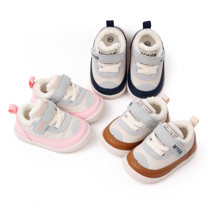 2022 Winter Toddler Shoes Rubber Sole