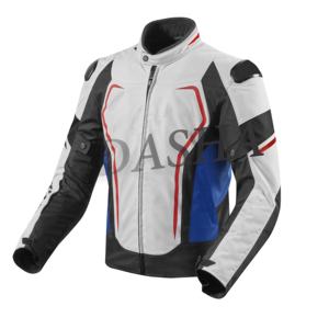 Chaqueta textil de motocicleta APEX III hecha a medida para hombres, la más alta calidad, transpirable y a prueba de viento, opciones de talla grande - Product Image 1