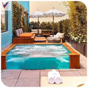 Piscine en fibra de verre personnalisee par stile unico, nouvelles piscines de concezione de haute qualitee pour <span class=keywords><strong>la</strong></span> natation - Product Image 3