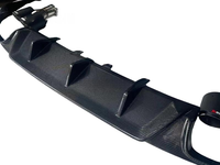 Difusor Trasero de Fibra de Carbono Estilo Plata para Lexus GS200T GS250 GS300 GS350 GS45H 2012-2021, Compatible con Modelos 2012-2021
