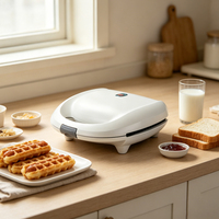 Machine à hot-dogs personnalisée JD20307 pour petit-déjeuner, 700-750W, double voyant lumineux, protection contre la surchauffe, gril à saucisses, fourniture d'usine