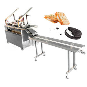 Línea de Producción de Galletas Sándwich, Chocolate, Arándano, Naranja, Vainilla, Leche de Coco, Yogur, Queso, Fabricante de Galletas, Gran Escala - Product Image 4