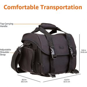 Sac à dos pour appareil photo professionnel, échantillon gratuit, avec housse de pluie imperméable pour accessoires SLR/DSLR/mirrorless - Product Image 4