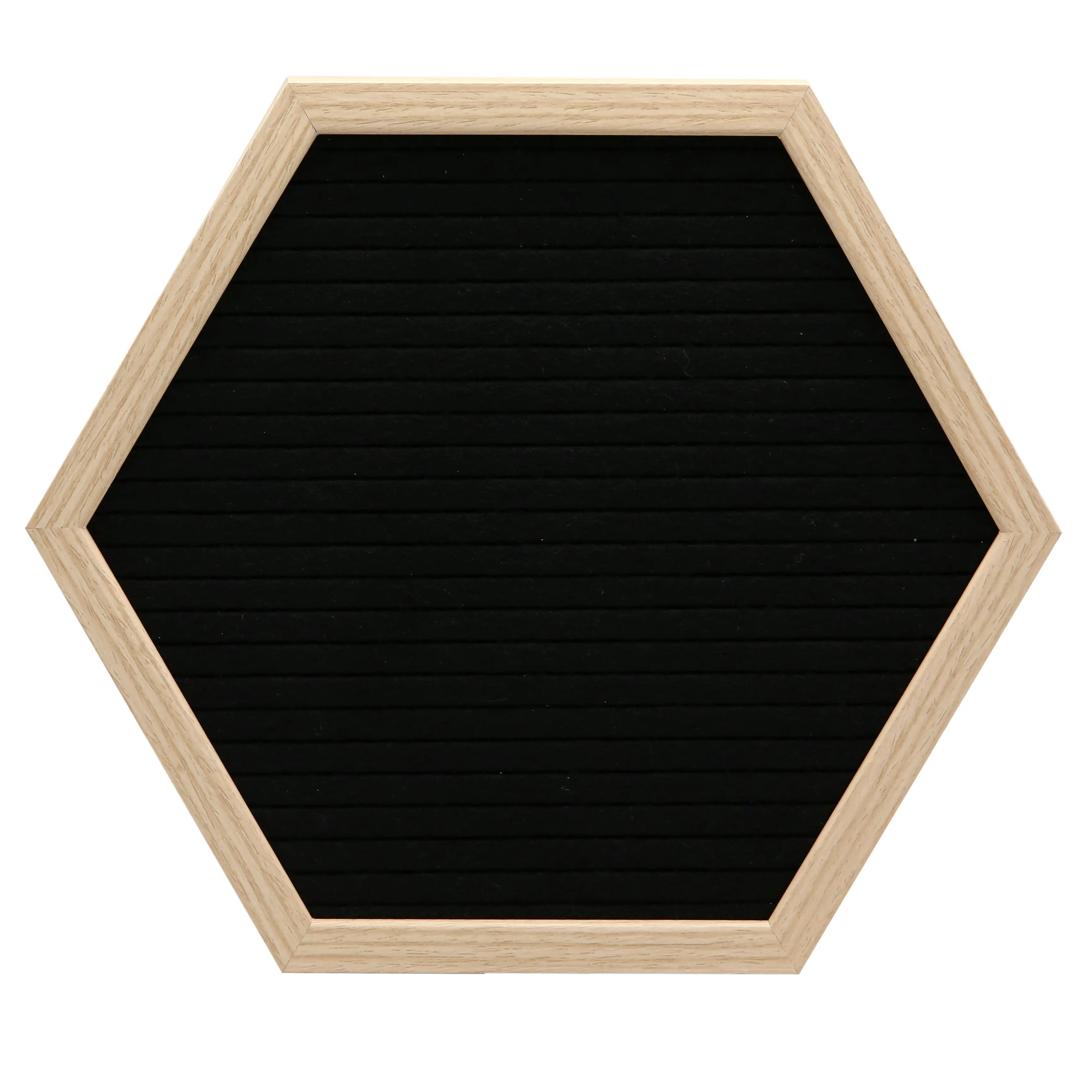 Placa de letra hexagonal, placa de cartas coloridas em forma de hexágono 10*10 polegadas