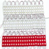 Modules LED 6013 6011 6012 2835 DC12v 24V 1.5w 2w pour enseignes lumineuses, boîte lumineuse, haute luminosité, module 3 LED, lumière LED