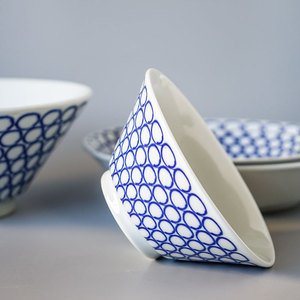 <span class=keywords><strong>Bol</strong></span> Nishida Muyu <span class=keywords><strong>Henry</strong></span>, style japonais moderne, en céramique et porcelaine, avec couleur sous-glaçure haute température et effet craquelé, non toxique, pour la restauration. - Product Image 5