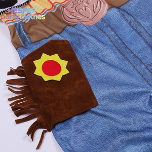 Disfraz de Vaquero Woody para Niños Unisex HESPER, Disfraz de Personaje de Dibujos Animados para Halloween, Mono Informal para Fiestas Navideñas - Product Image 3