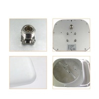 Antenne à écran plat de lecteur RFID longue portée 902-928MHz RHCP 8.5 dBi N femelle IP67 868 MHz 915 MHz antenne directionnelle UHF pour étiquette