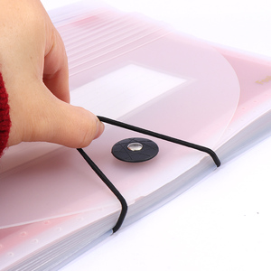 Organizzatore per Documenti con 13/25 Tasche, Cartella Portadocumenti a Fisarmonica in PP Resistente agli Strappi, Formato <span class=keywords><strong>A4</strong></span> con Linguette Colorate - Product Image 3