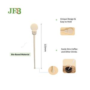 Agitateur de café fécule de maïs jetable recyclable de 115 mm - Product Image 1